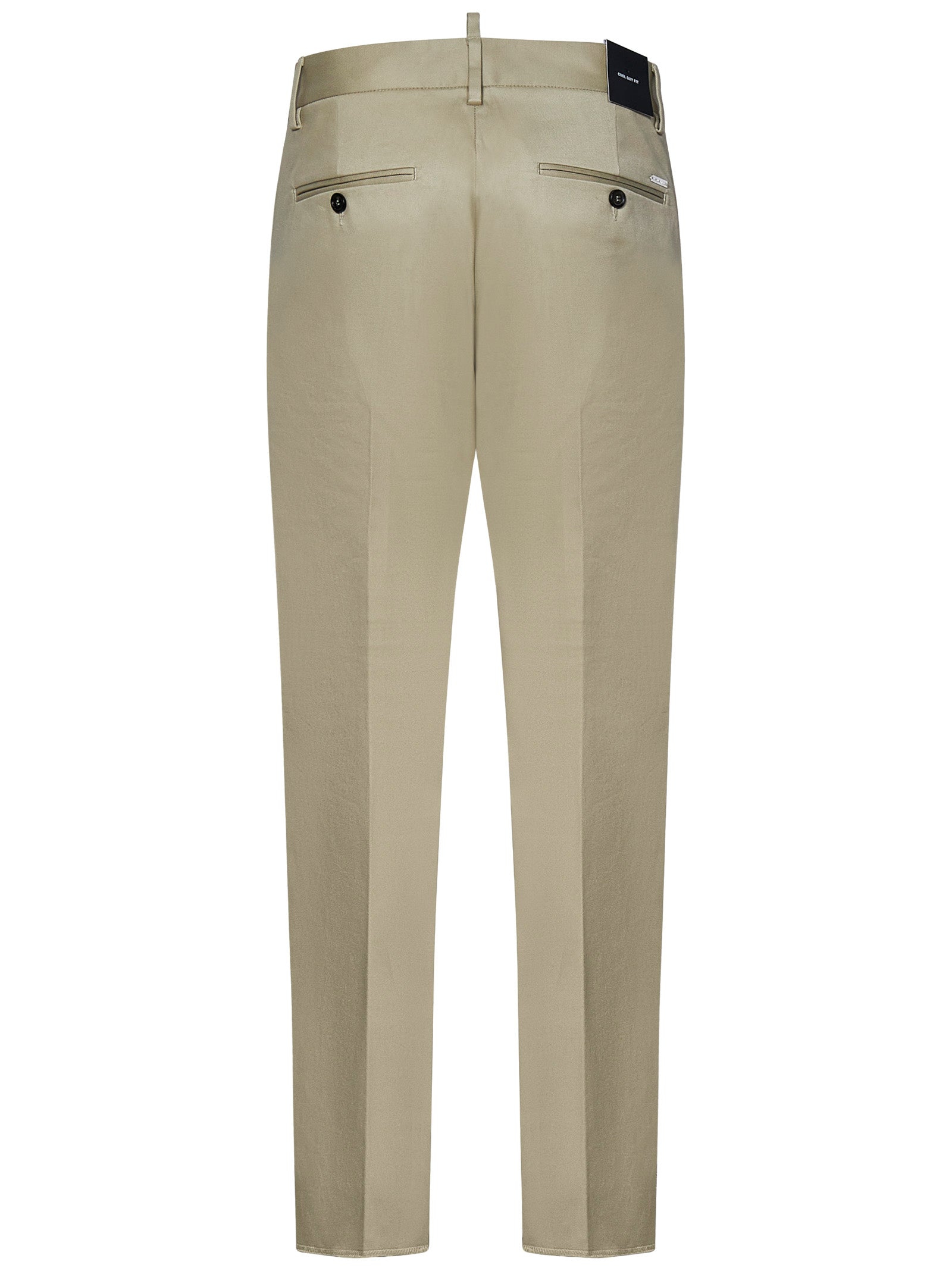 DSQUARED2-OUTLET-SALE-Trousers BEIGE-ARCHIVIST