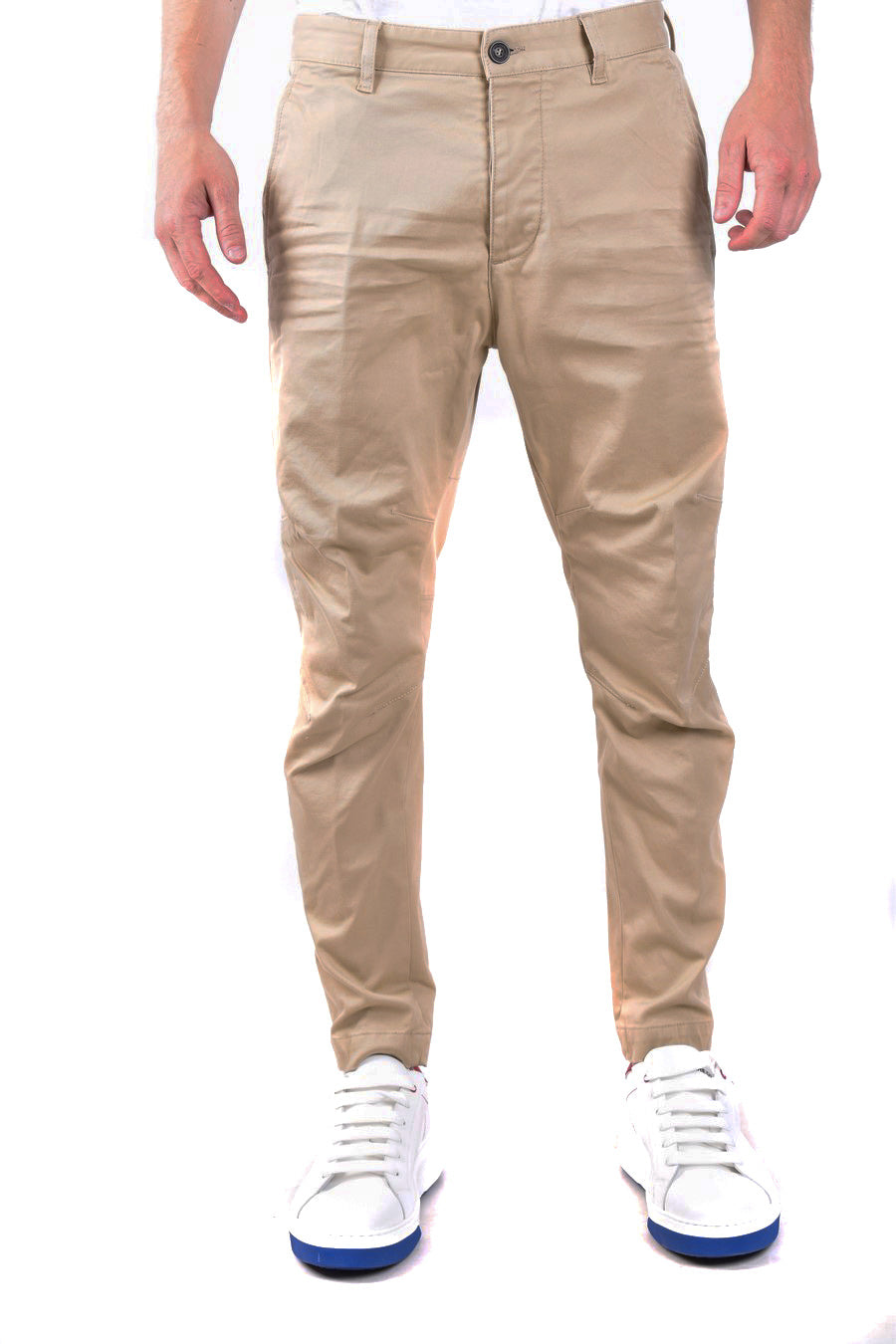 DSQUARED2-OUTLET-SALE-Trousers BEIGE-ARCHIVIST