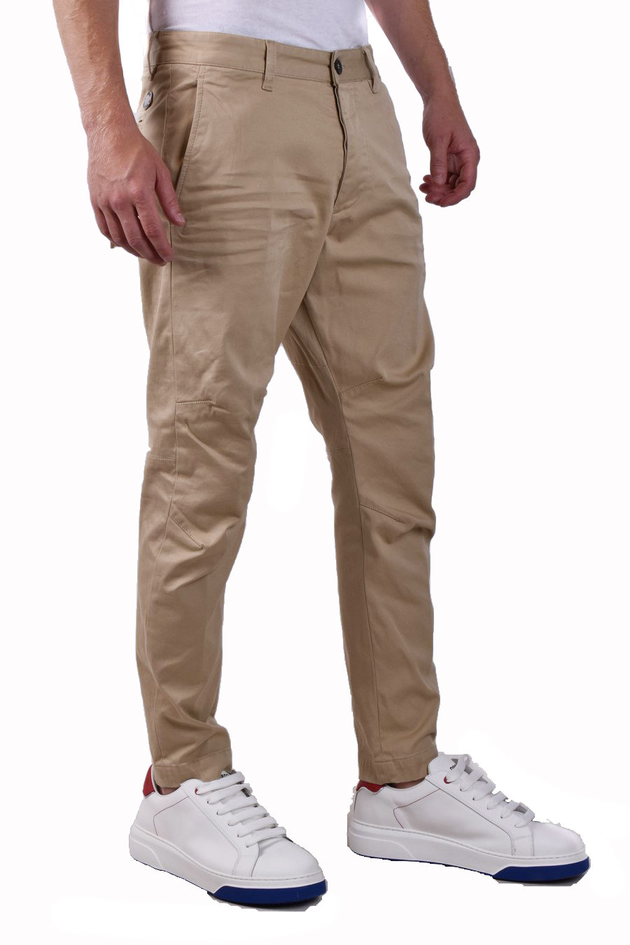 DSQUARED2-OUTLET-SALE-Trousers BEIGE-ARCHIVIST