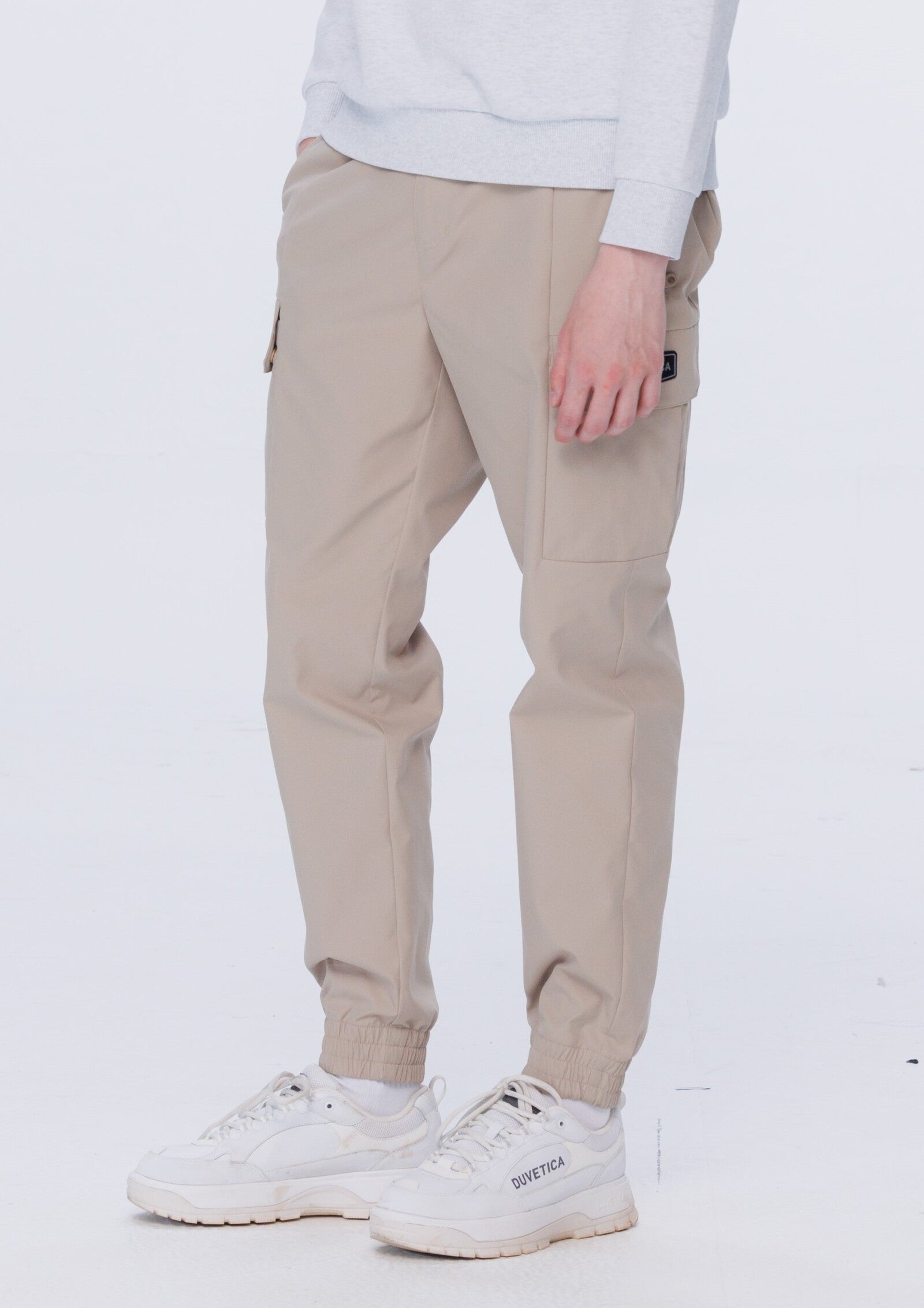 DUVETICA-OUTLET-SALE-Trousers BEIGE-ARCHIVIST