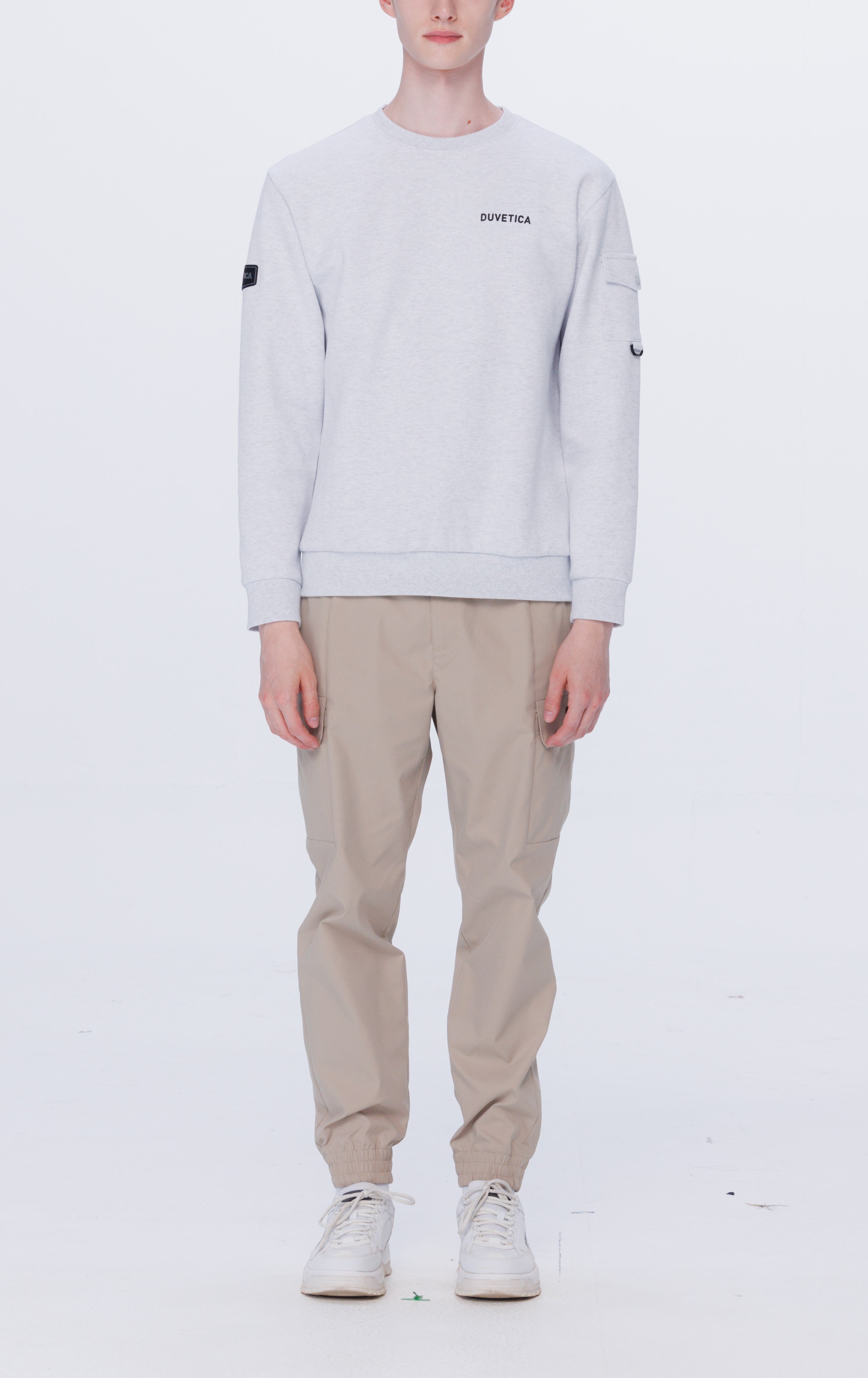 DUVETICA-OUTLET-SALE-Trousers BEIGE-ARCHIVIST