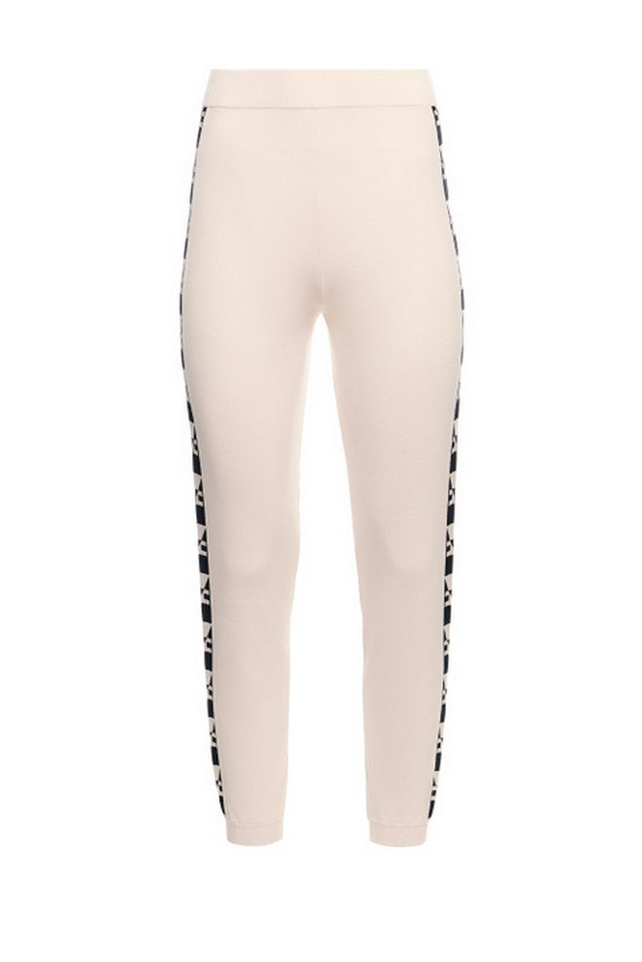 Elisabetta Franchi-OUTLET-SALE-Trousers BEIGE-ARCHIVIST