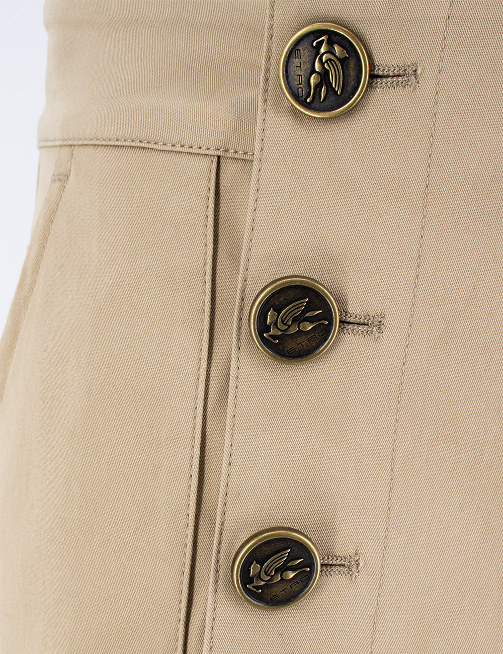 Etro-OUTLET-SALE-Trousers BEIGE-ARCHIVIST