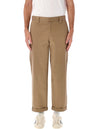 GOLDEN GOOSE DELUXE BRAND-OUTLET-SALE-Trousers BEIGE-ARCHIVIST