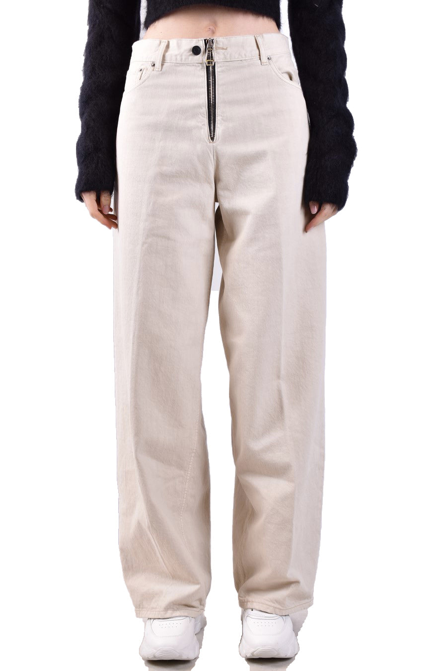 HAIKURE-OUTLET-SALE-Trousers BEIGE-ARCHIVIST