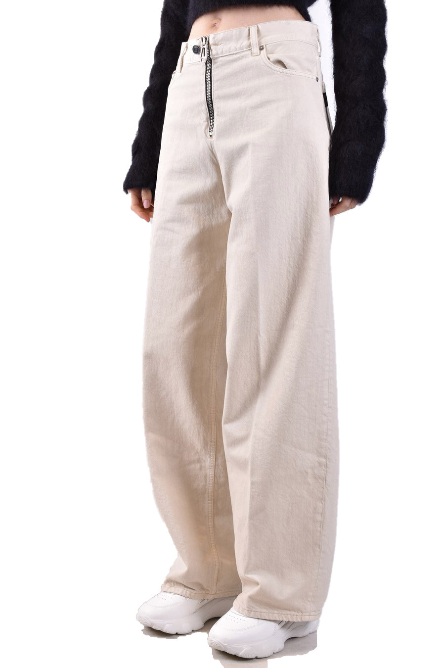 HAIKURE-OUTLET-SALE-Trousers BEIGE-ARCHIVIST