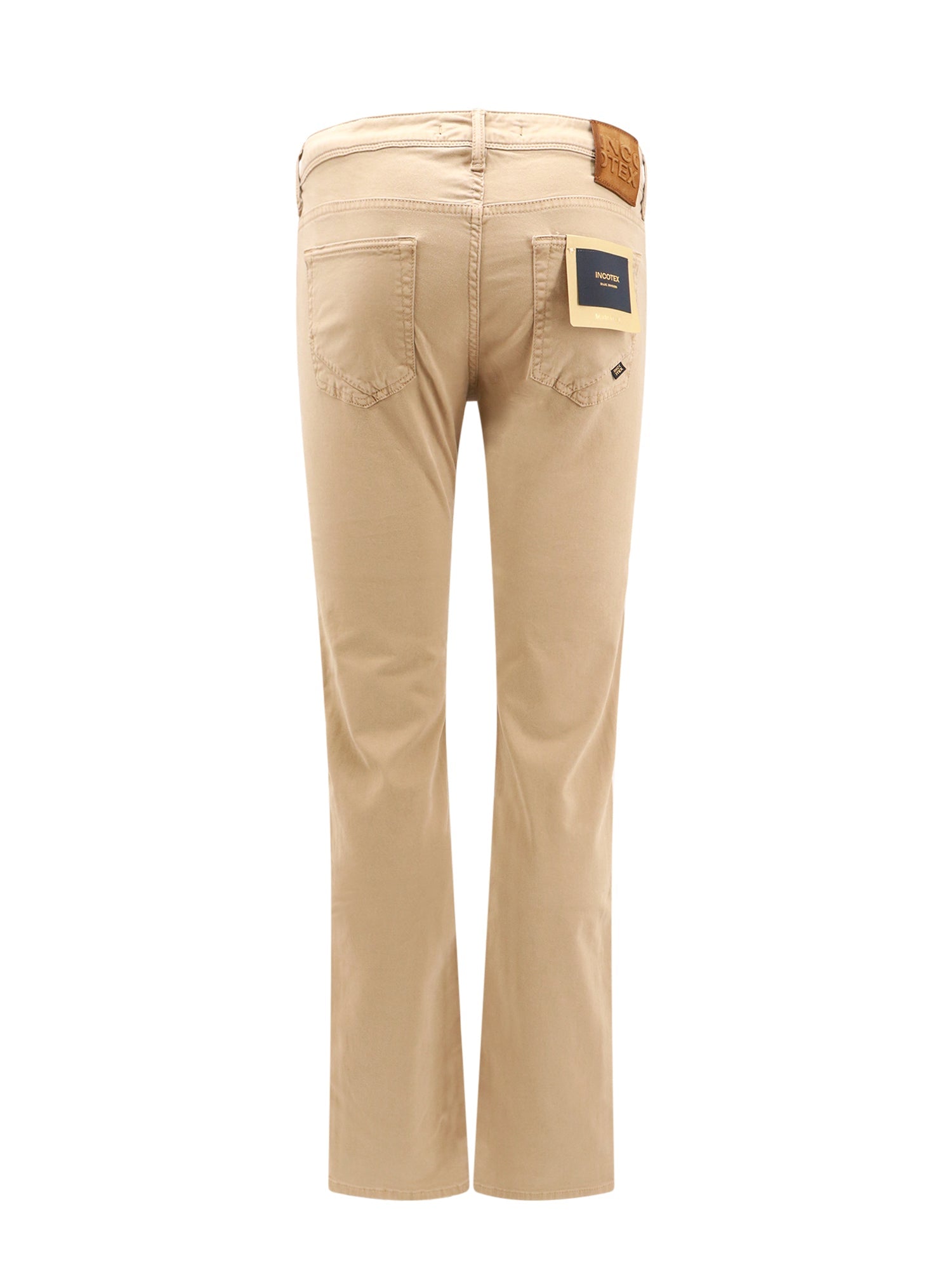 INCOTEX-OUTLET-SALE-Trousers BEIGE-ARCHIVIST