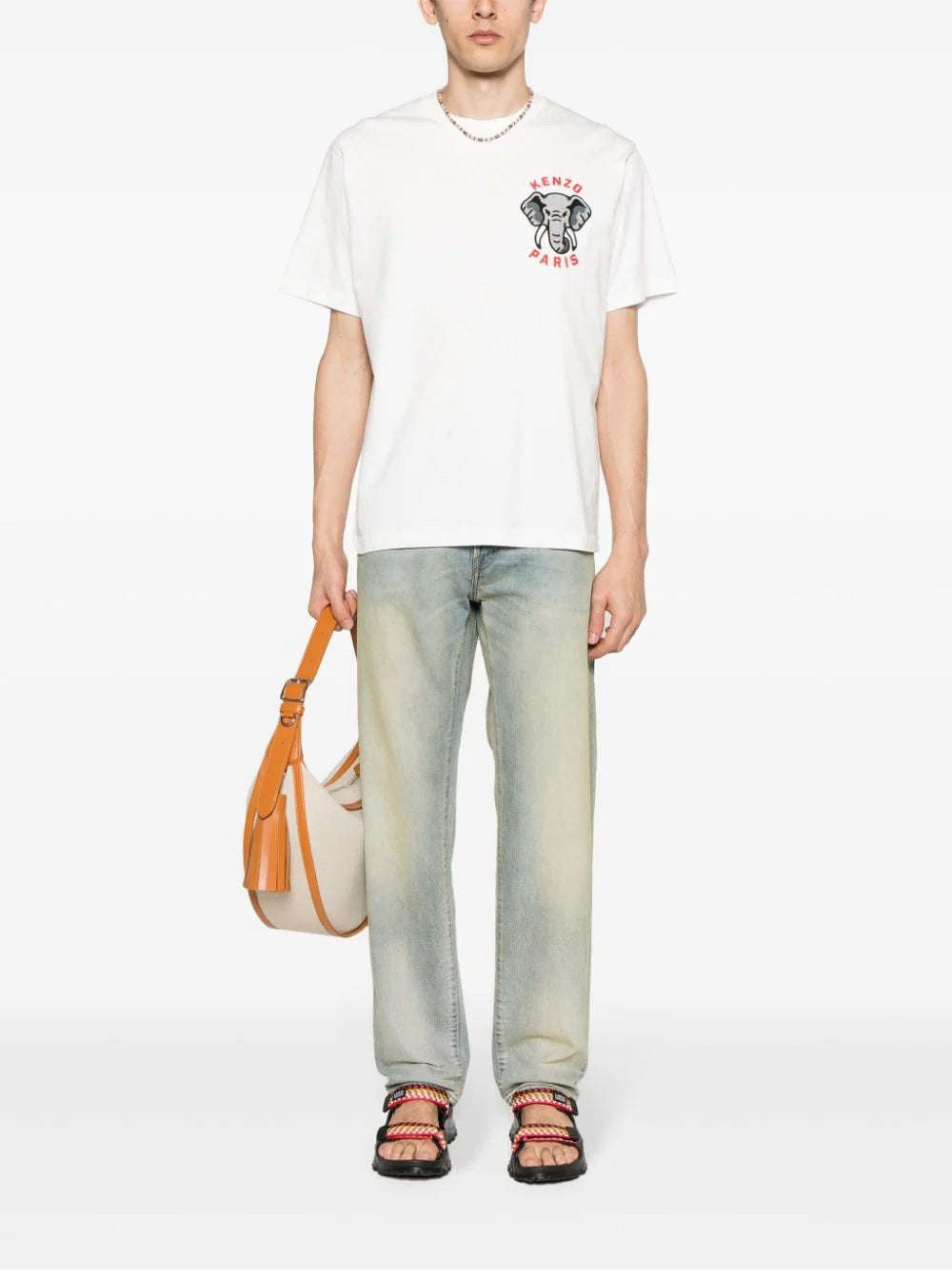 KENZO-OUTLET-SALE-Trousers BEIGE-ARCHIVIST