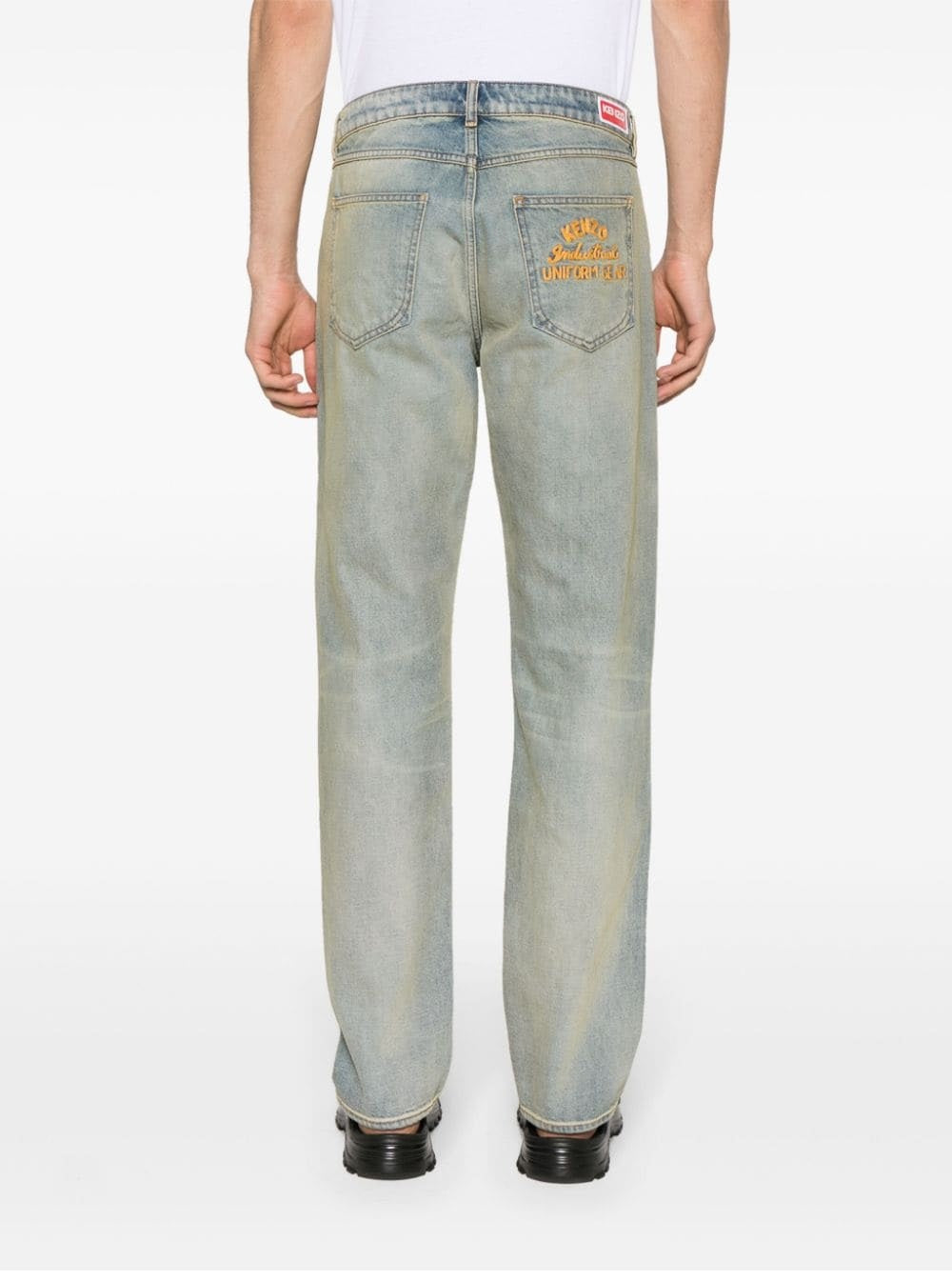 KENZO-OUTLET-SALE-Trousers BEIGE-ARCHIVIST