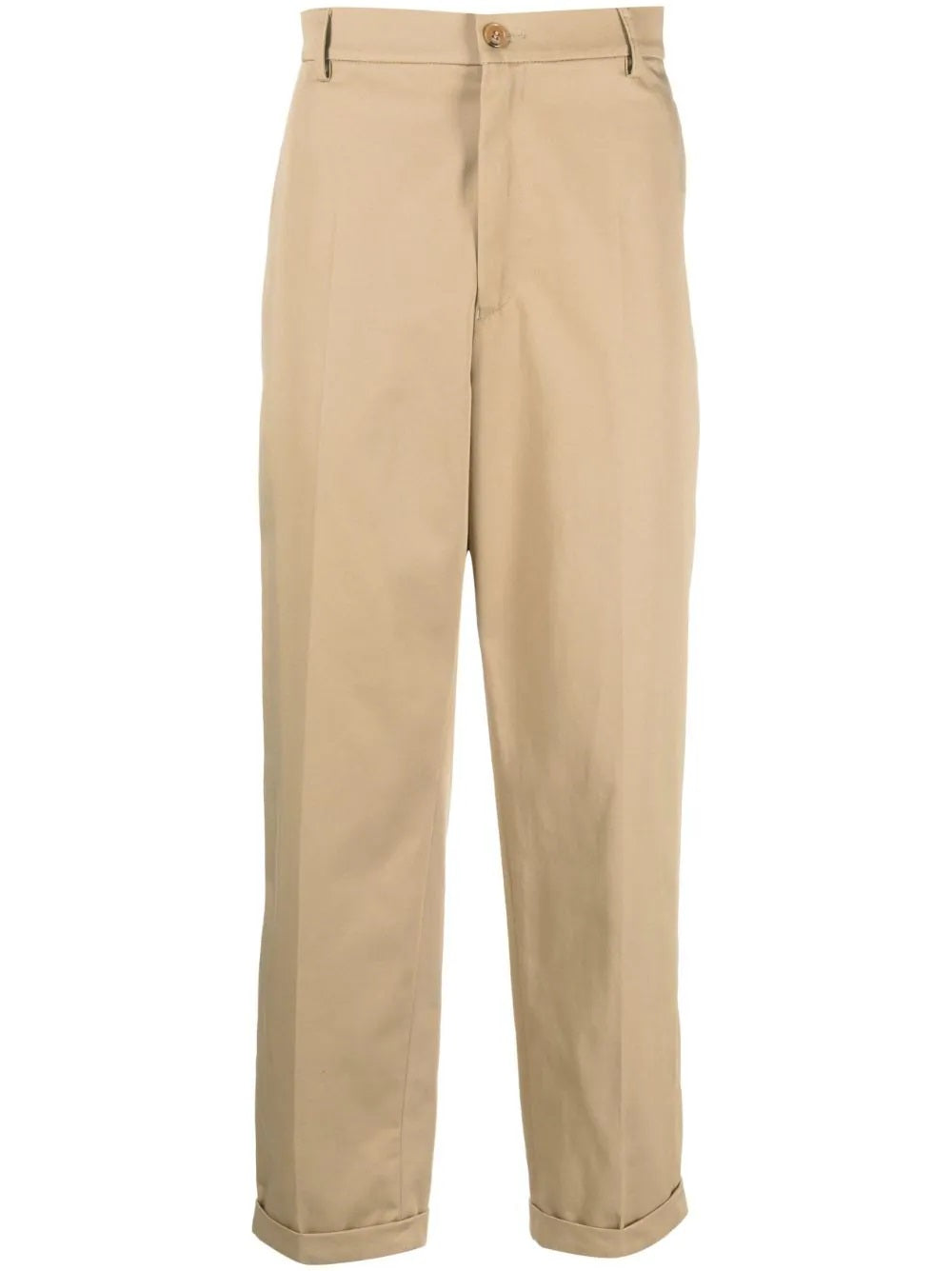 KENZO-OUTLET-SALE-Trousers BEIGE-ARCHIVIST