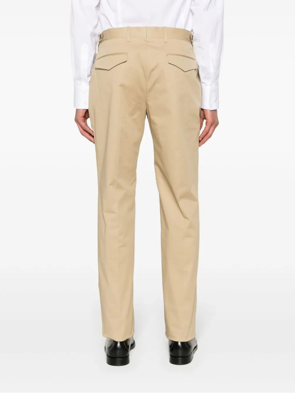 LARDINI-OUTLET-SALE-Trousers BEIGE-ARCHIVIST