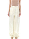 LOULOU-OUTLET-SALE-Trousers BEIGE-ARCHIVIST