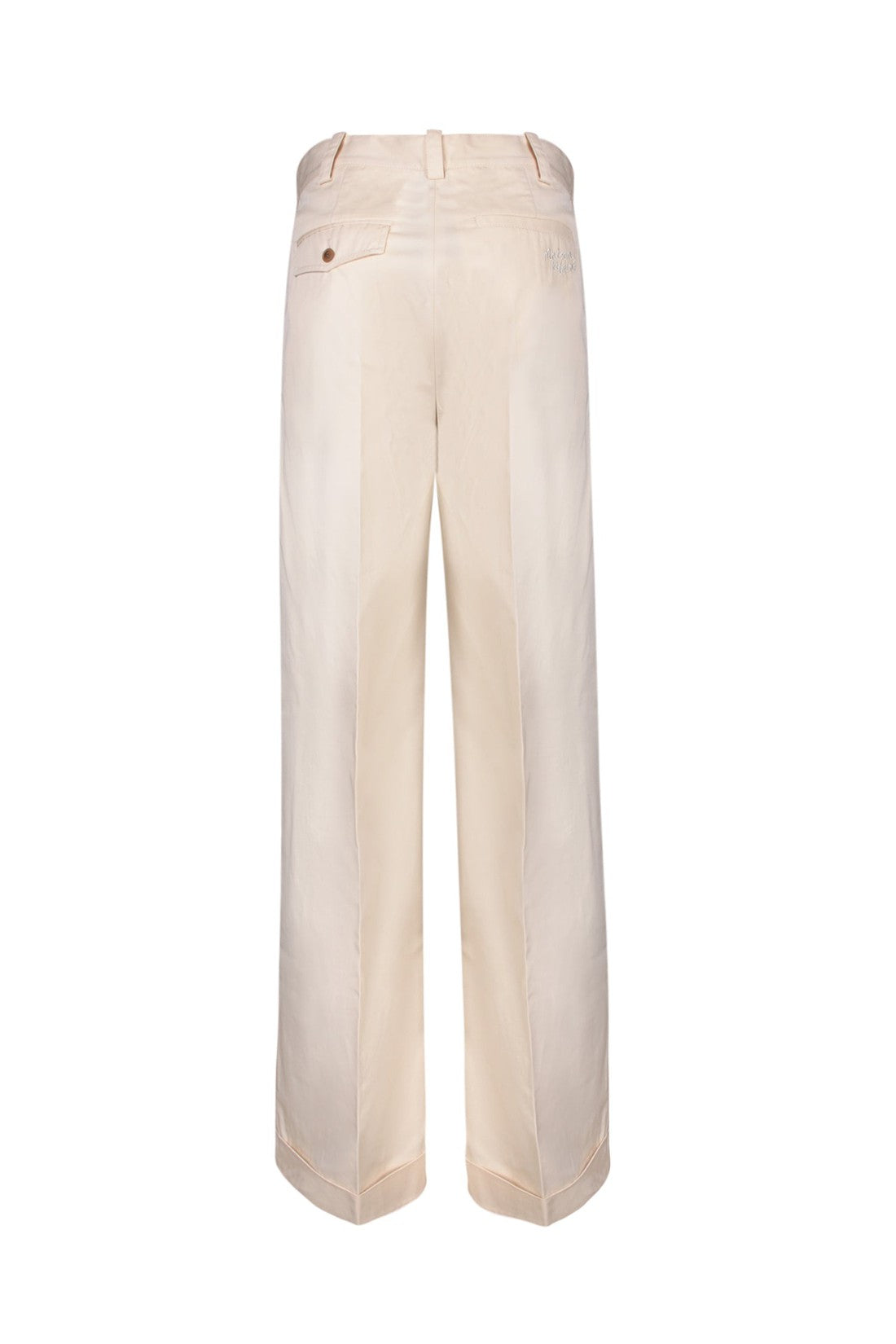 Maison Kitsuné-OUTLET-SALE-Trousers BEIGE-ARCHIVIST