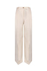 Maison Kitsuné-OUTLET-SALE-Trousers BEIGE-ARCHIVIST