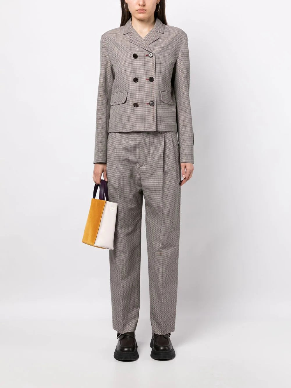 MARNI-OUTLET-SALE-Trousers BEIGE-ARCHIVIST