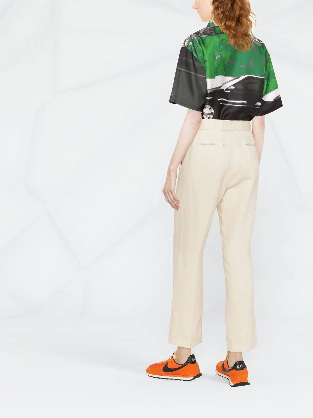 MSGM-OUTLET-SALE-Trousers BEIGE-ARCHIVIST