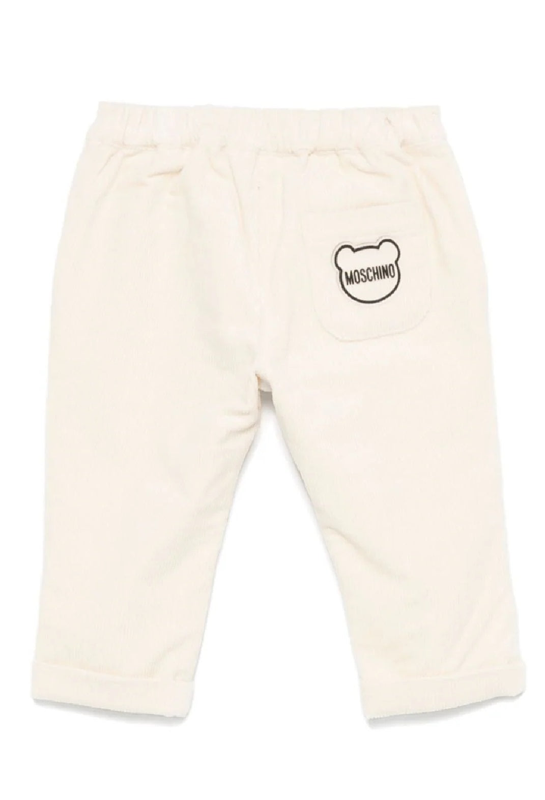 Moschino Kids-OUTLET-SALE-Trousers BEIGE-ARCHIVIST