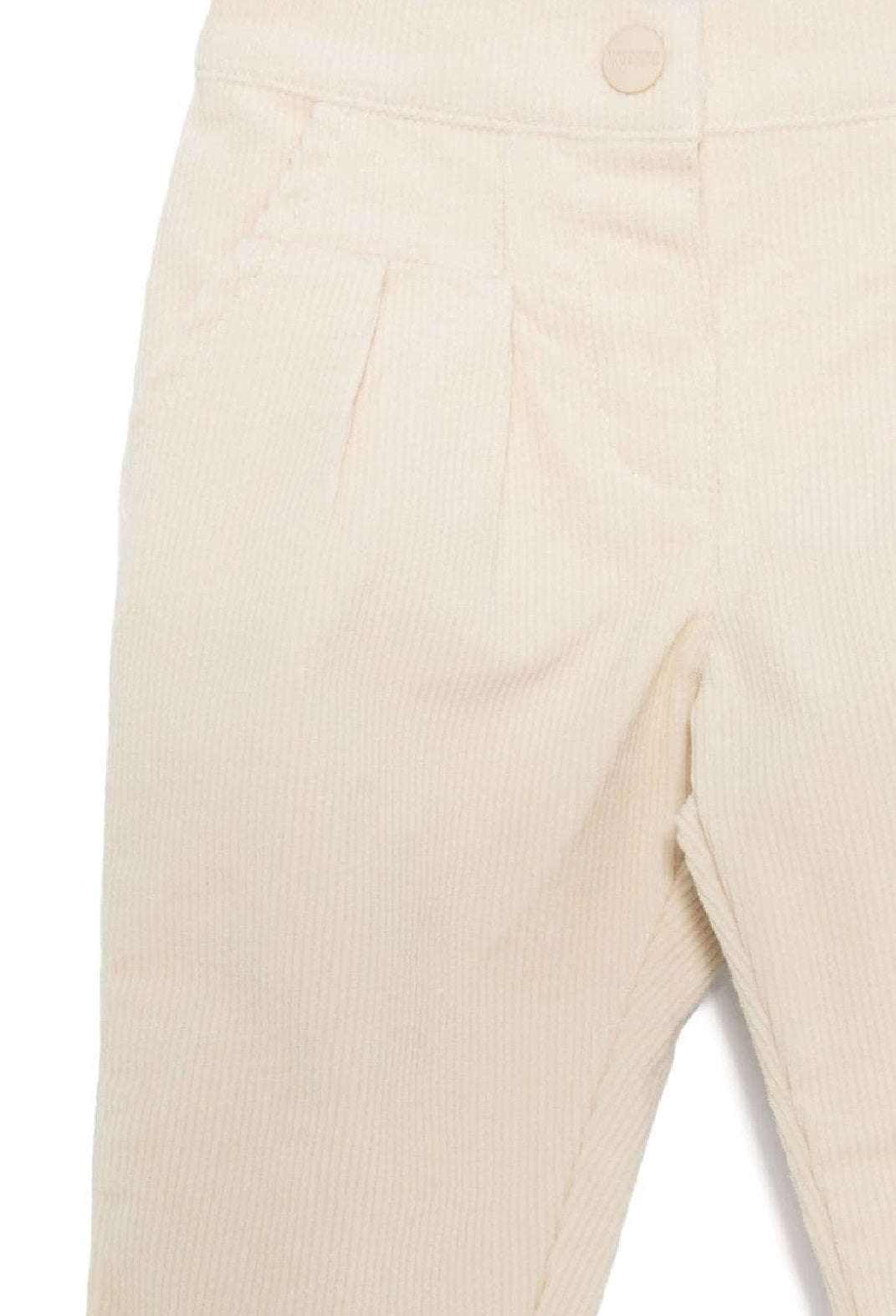 Moschino Kids-OUTLET-SALE-Trousers BEIGE-ARCHIVIST