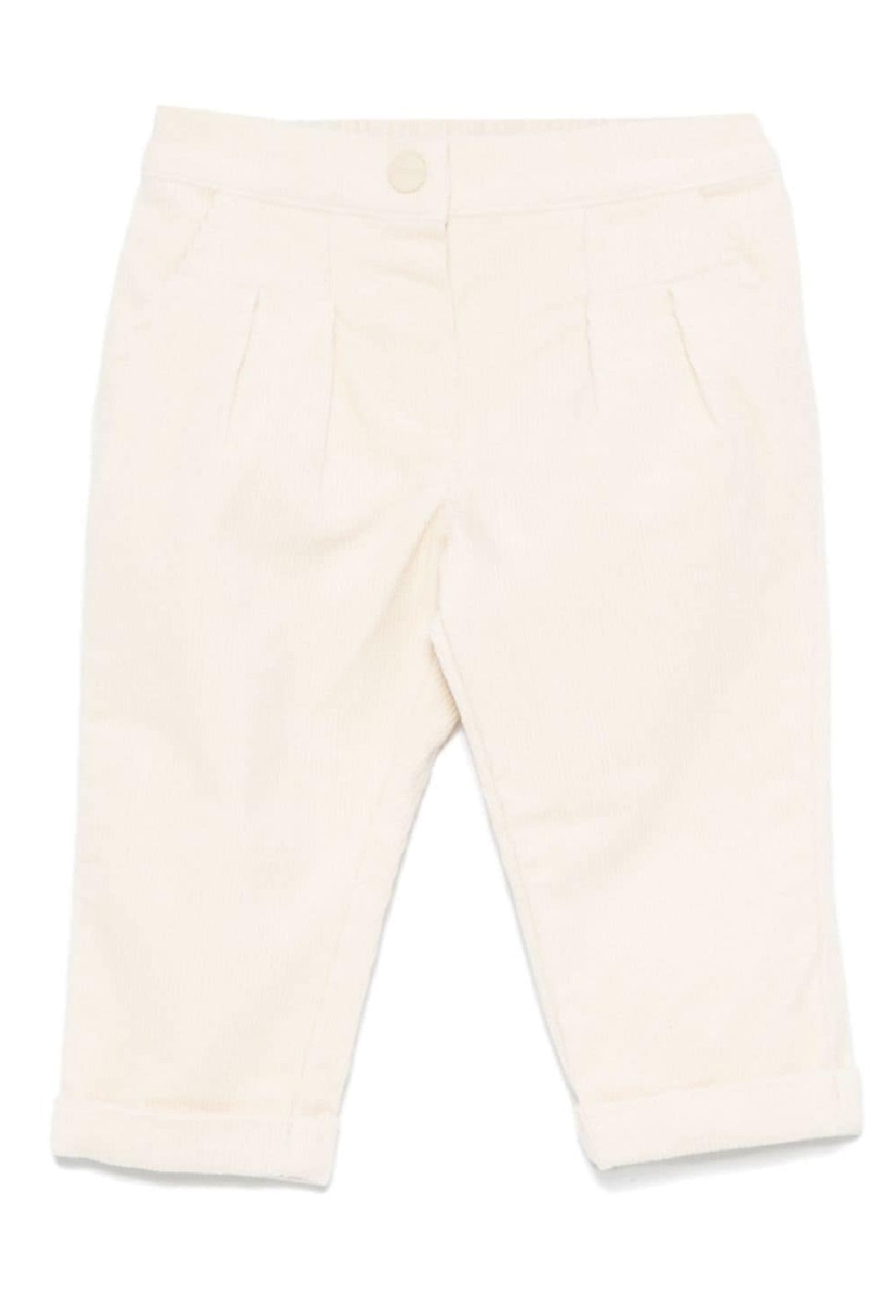 Moschino Kids-OUTLET-SALE-Trousers BEIGE-ARCHIVIST