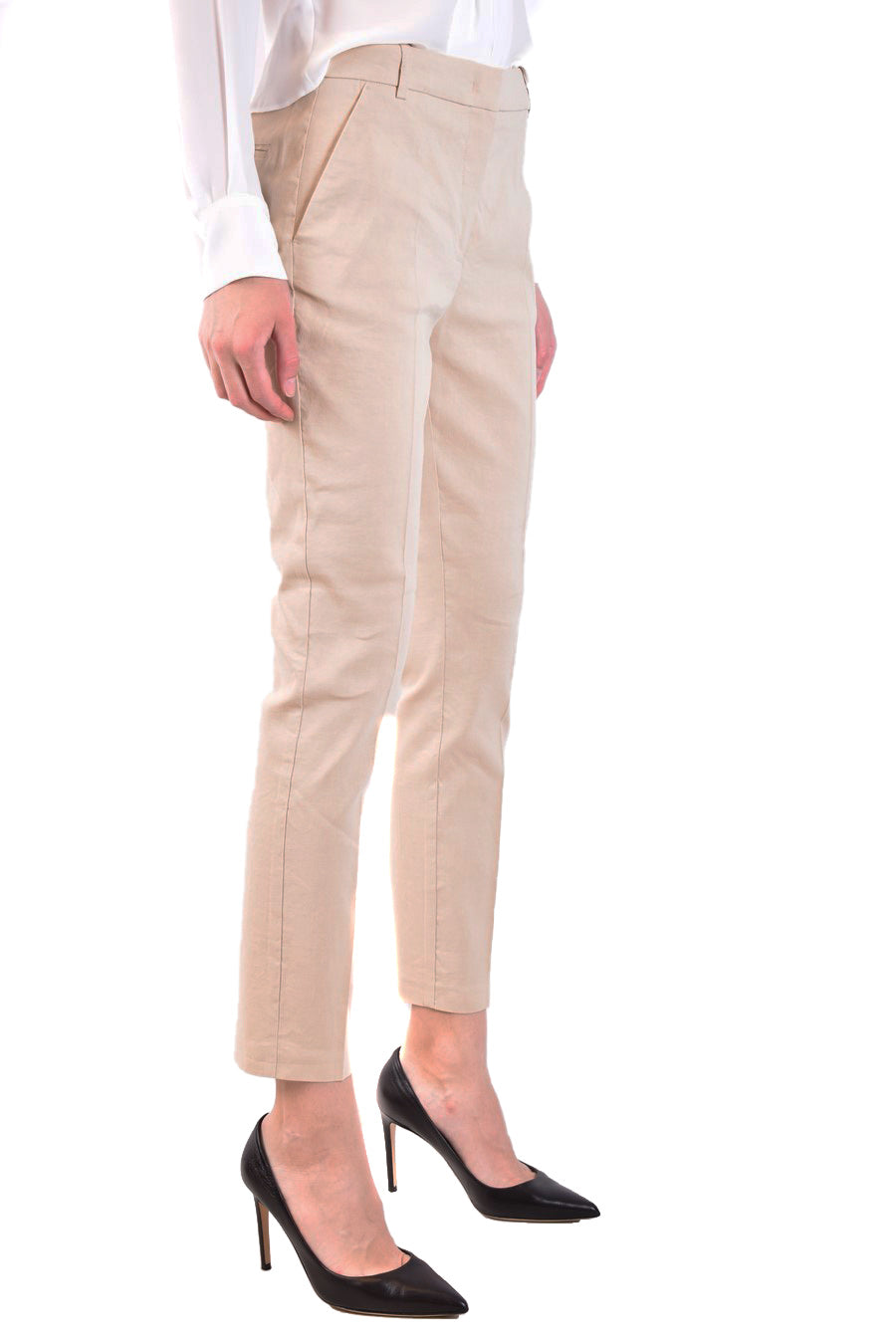 PINKO-OUTLET-SALE-Trousers BEIGE-ARCHIVIST