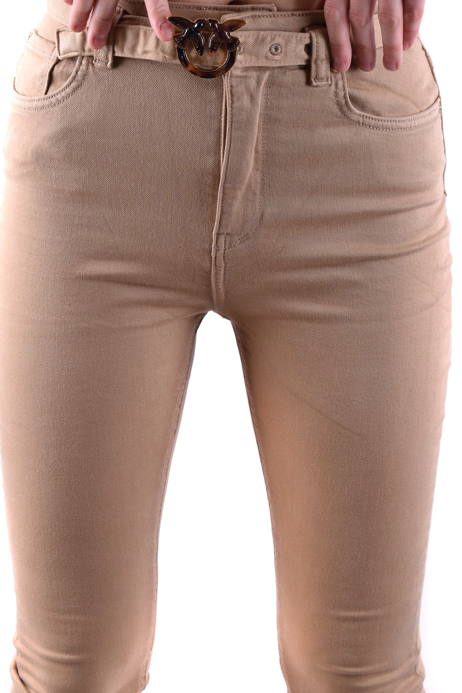 PINKO-OUTLET-SALE-Trousers BEIGE-ARCHIVIST