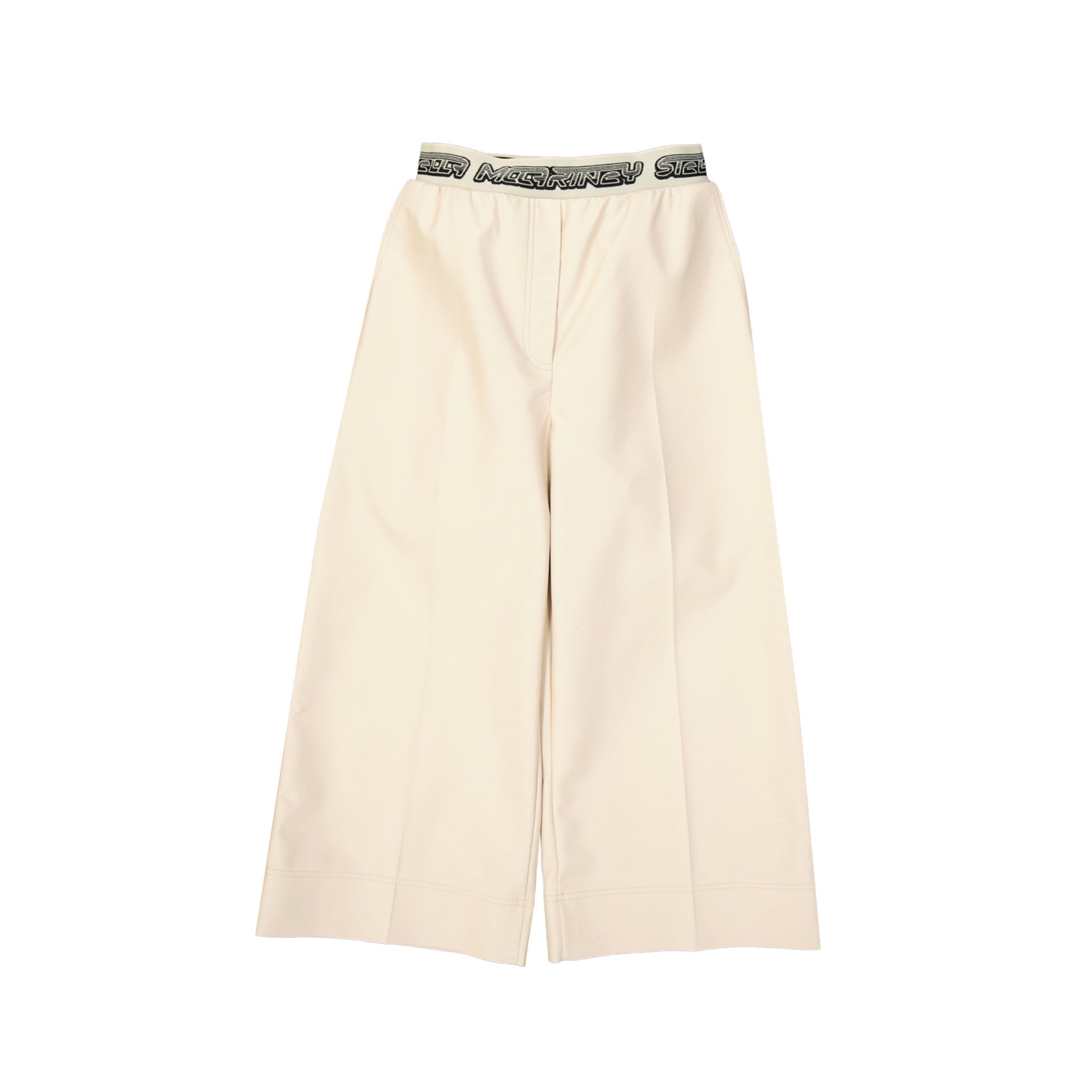 STELLA MCCARTNEY-OUTLET-SALE-Trousers BEIGE-ARCHIVIST