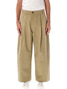 STUDIO NICHOLSON-OUTLET-SALE-Trousers BEIGE-ARCHIVIST