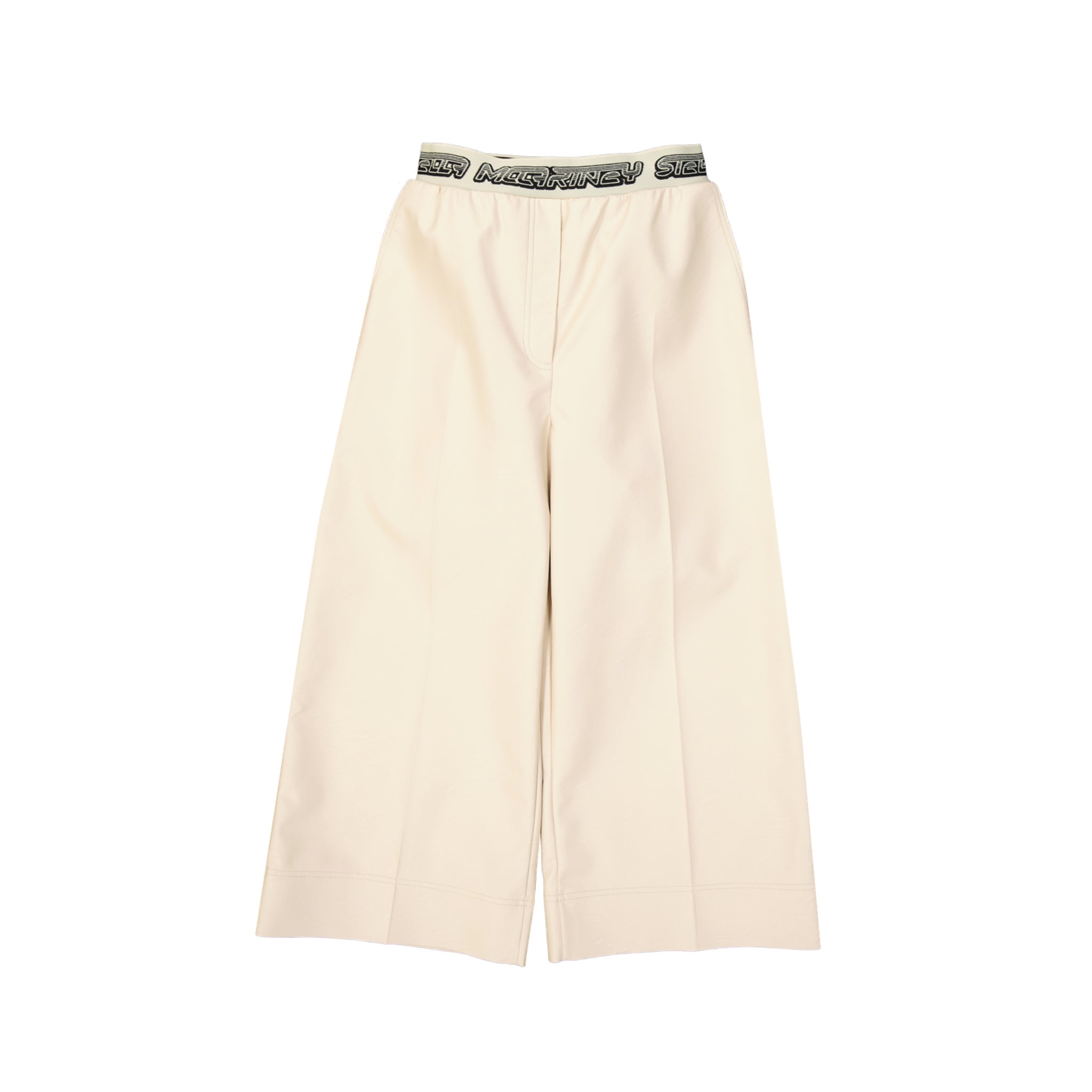 Stella Mccartney-OUTLET-SALE-Trousers BEIGE-ARCHIVIST