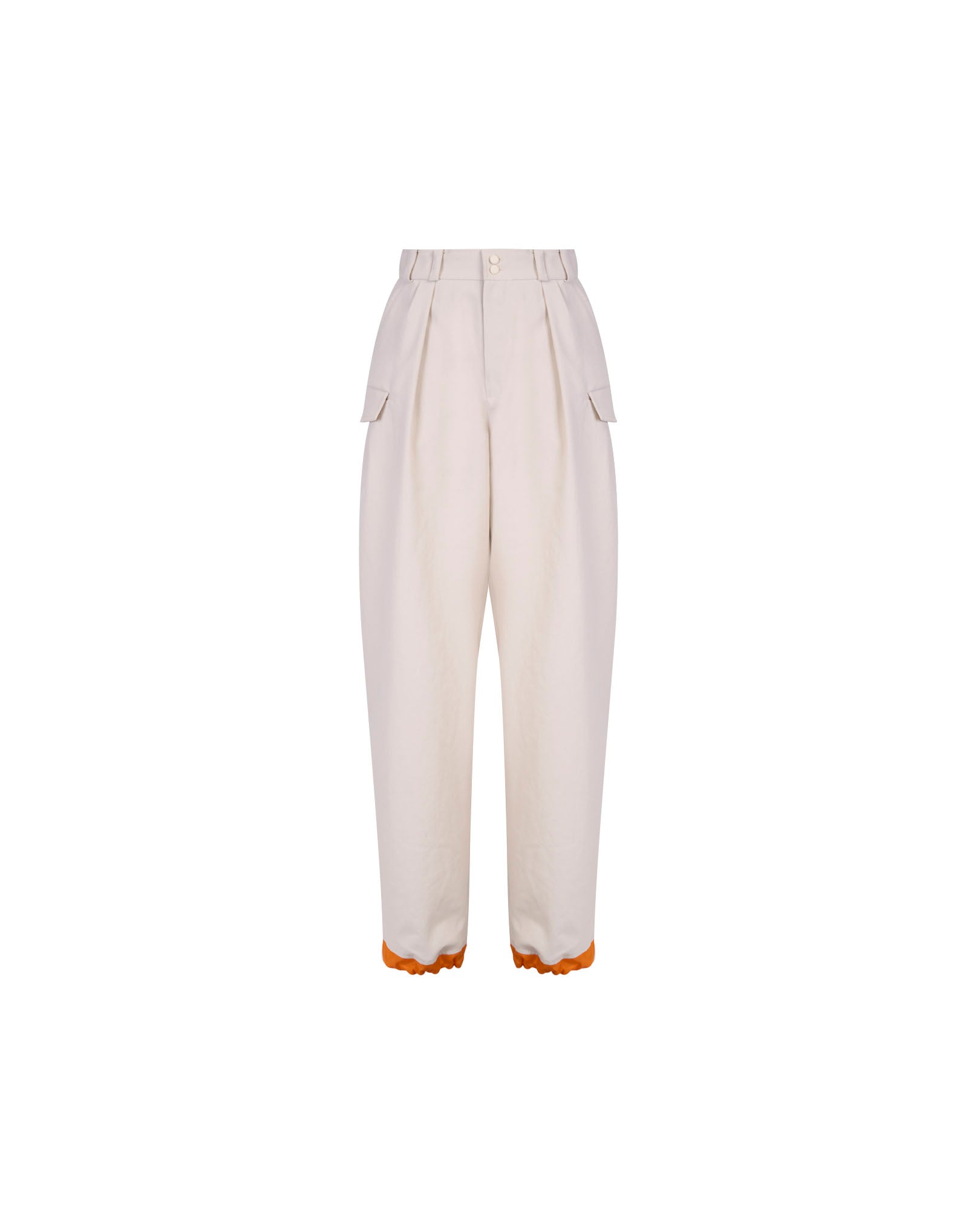 TAKATURNA-OUTLET-SALE-Trousers BEIGE-ARCHIVIST