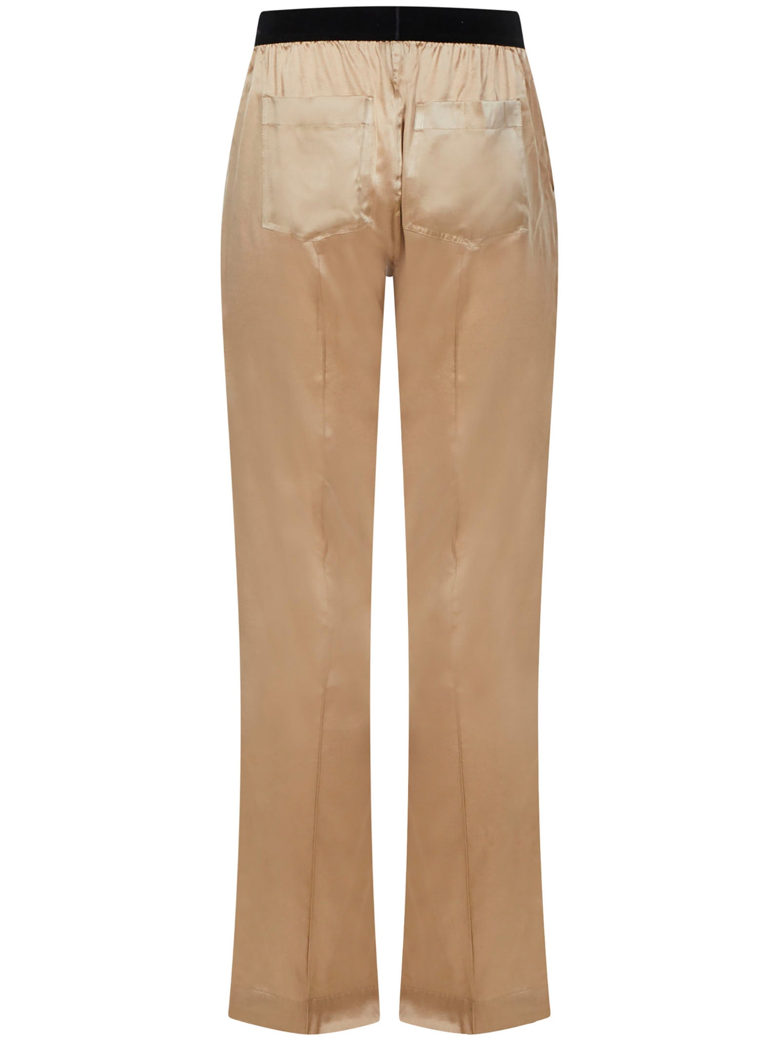 TOM FORD-OUTLET-SALE-Trousers BEIGE-ARCHIVIST