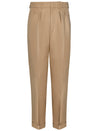 TOM FORD-OUTLET-SALE-Trousers BEIGE-ARCHIVIST