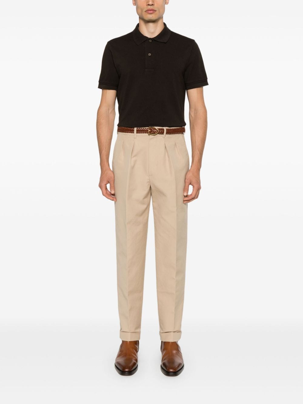 Tom Ford-OUTLET-SALE-Trousers BEIGE-ARCHIVIST