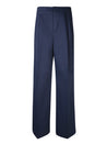 Ami Paris-OUTLET-SALE-Trousers BLAU-ARCHIVIST