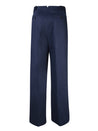 Ami Paris-OUTLET-SALE-Trousers BLAU-ARCHIVIST