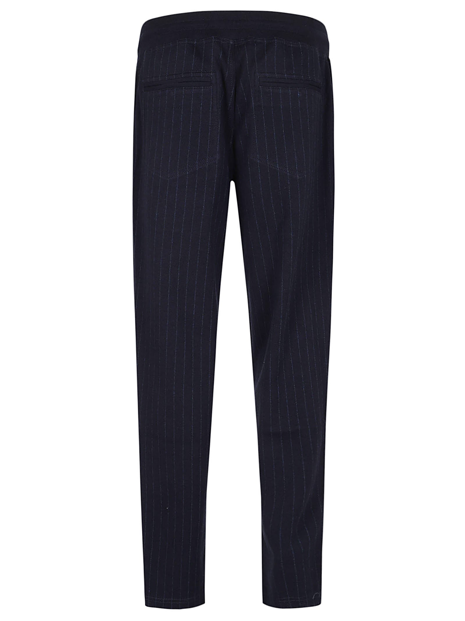 BRUNELLO CUCINELLI-OUTLET-SALE-Trousers BLAU-ARCHIVIST