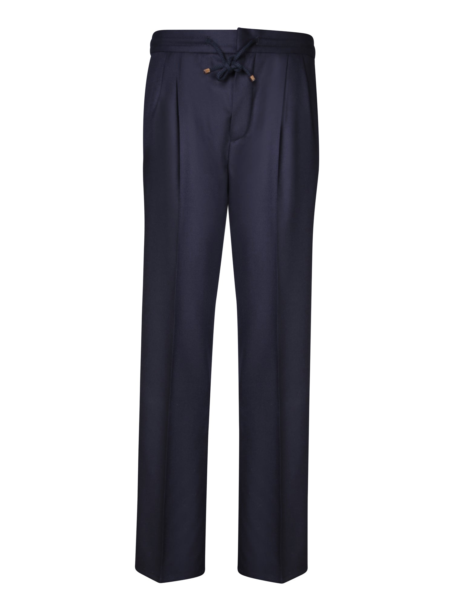 BRUNELLO CUCINELLI-OUTLET-SALE-Trousers BLAU-ARCHIVIST