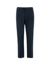 Brioni-OUTLET-SALE-Trousers BLAU-ARCHIVIST