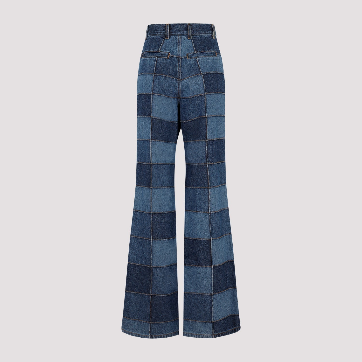 CHLOÉ-OUTLET-SALE-Trousers BLAU-ARCHIVIST