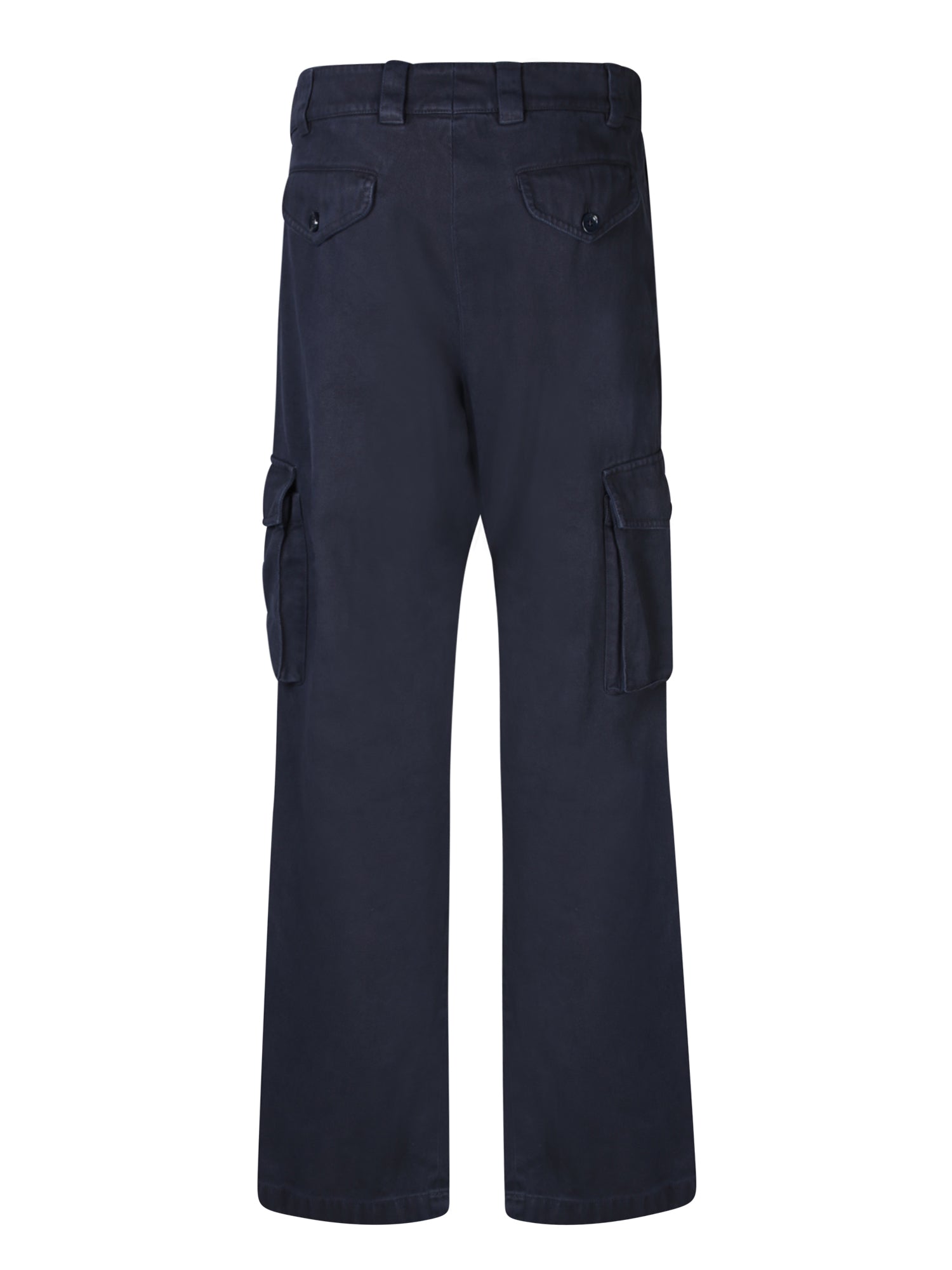 DOLCE & GABBANA-OUTLET-SALE-Trousers BLAU-ARCHIVIST