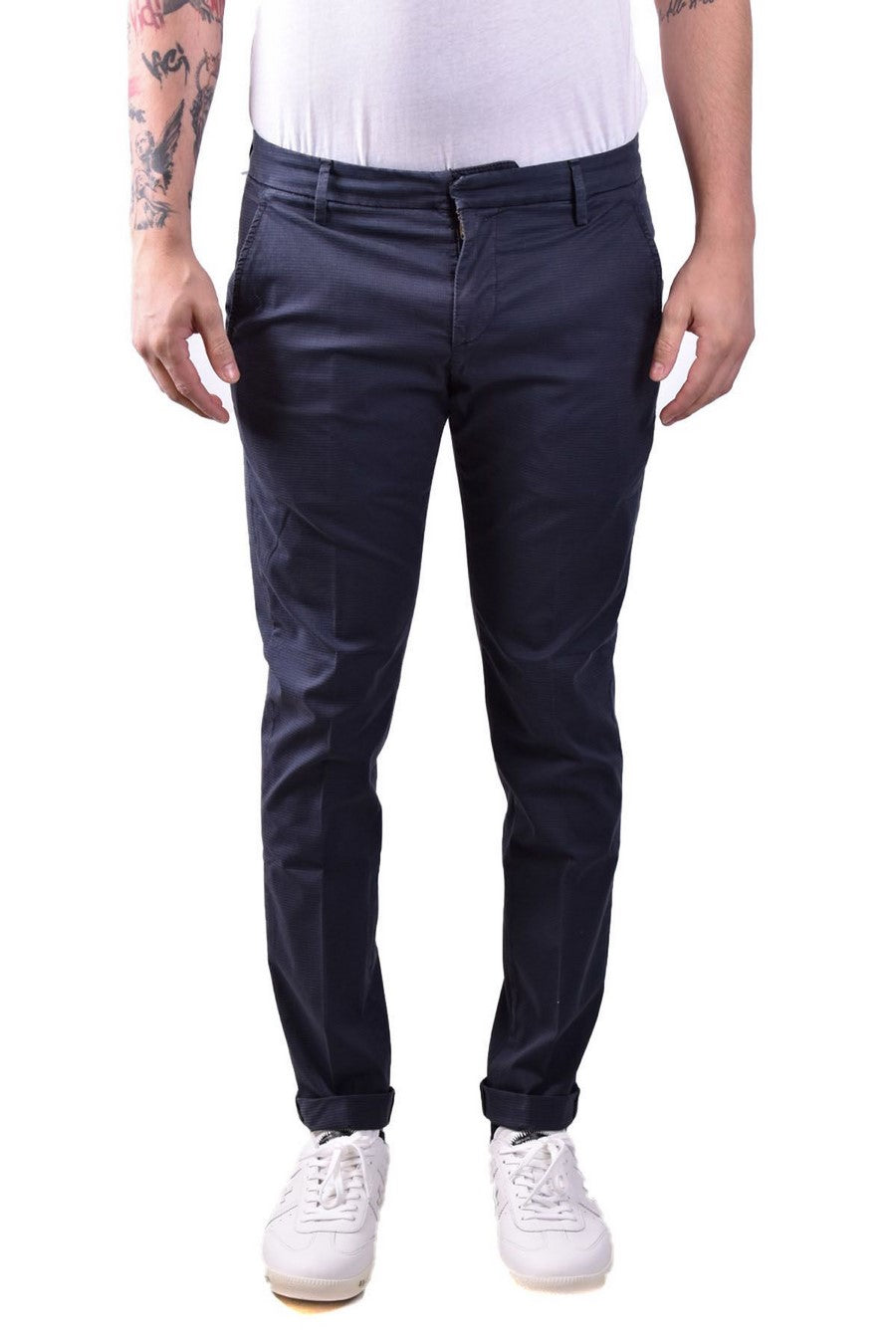 DONDUP-OUTLET-SALE-Trousers BLAU-ARCHIVIST