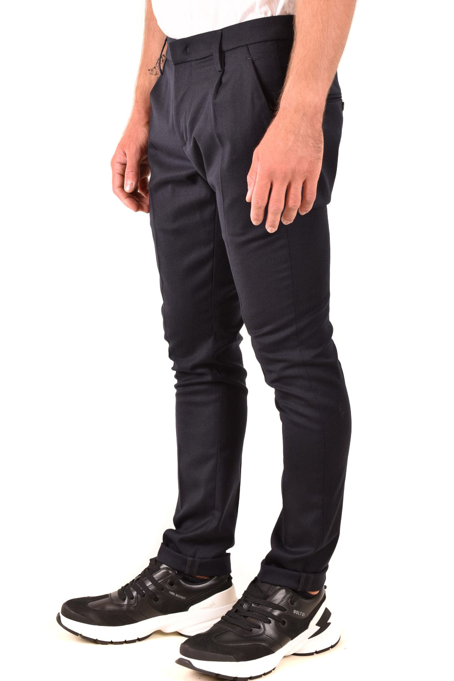 DONDUP-OUTLET-SALE-Trousers BLAU-ARCHIVIST