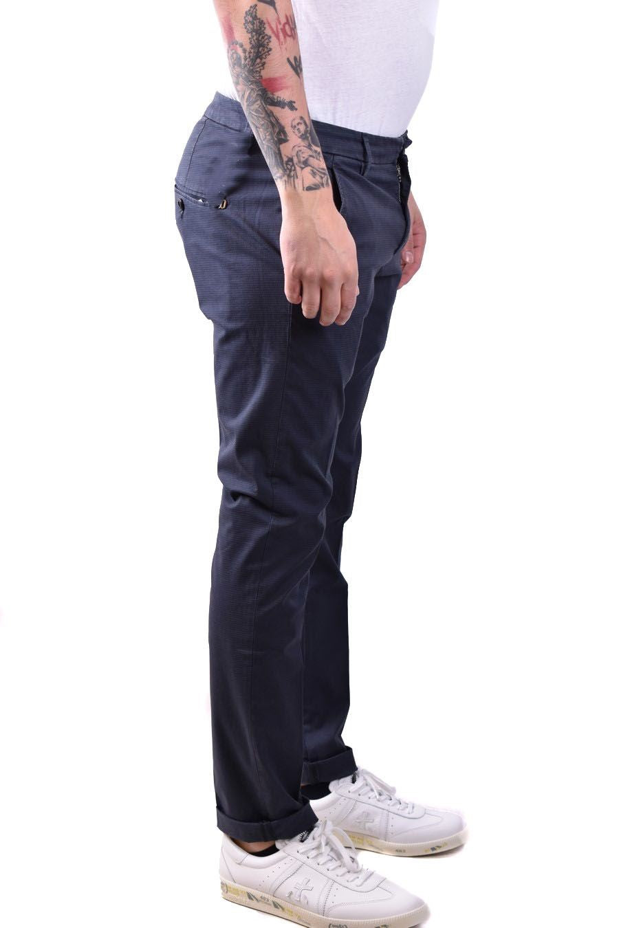 DONDUP-OUTLET-SALE-Trousers BLAU-ARCHIVIST