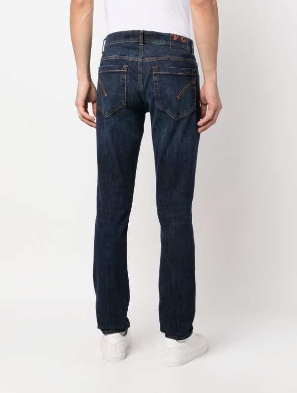 DONDUP-OUTLET-SALE-Trousers BLAU-ARCHIVIST