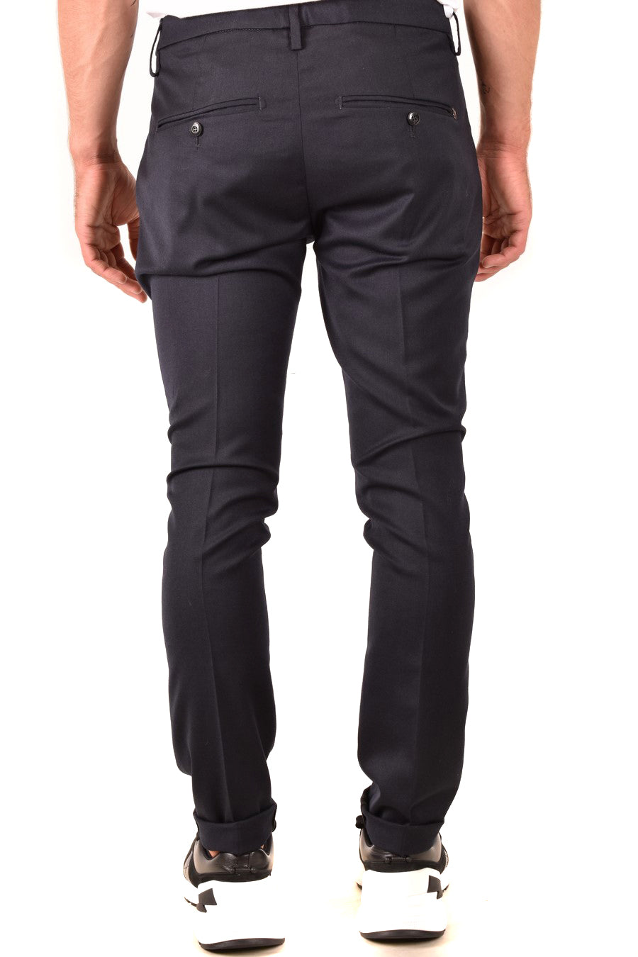 DONDUP-OUTLET-SALE-Trousers BLAU-ARCHIVIST