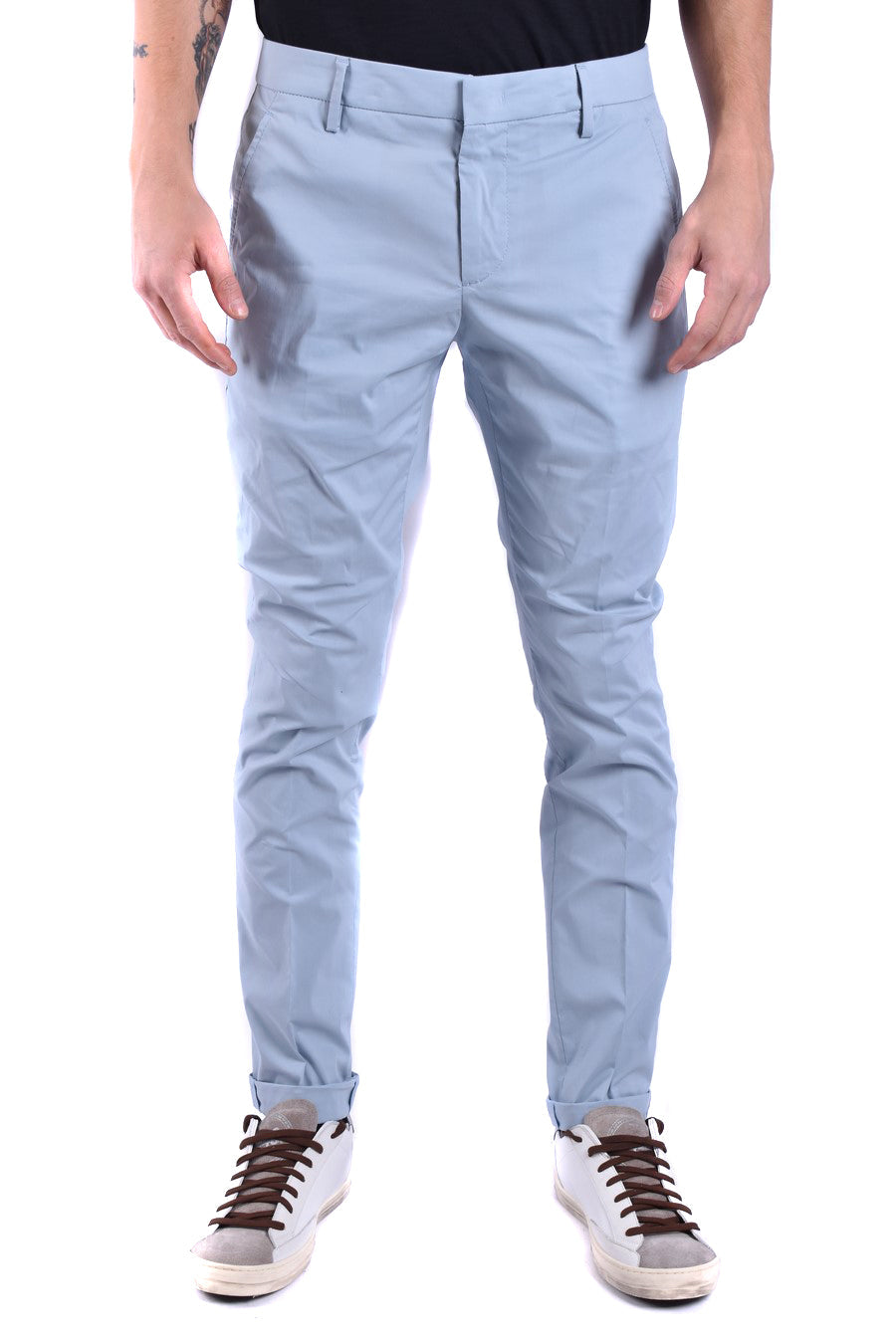 DONDUP-OUTLET-SALE-Trousers BLAU-ARCHIVIST