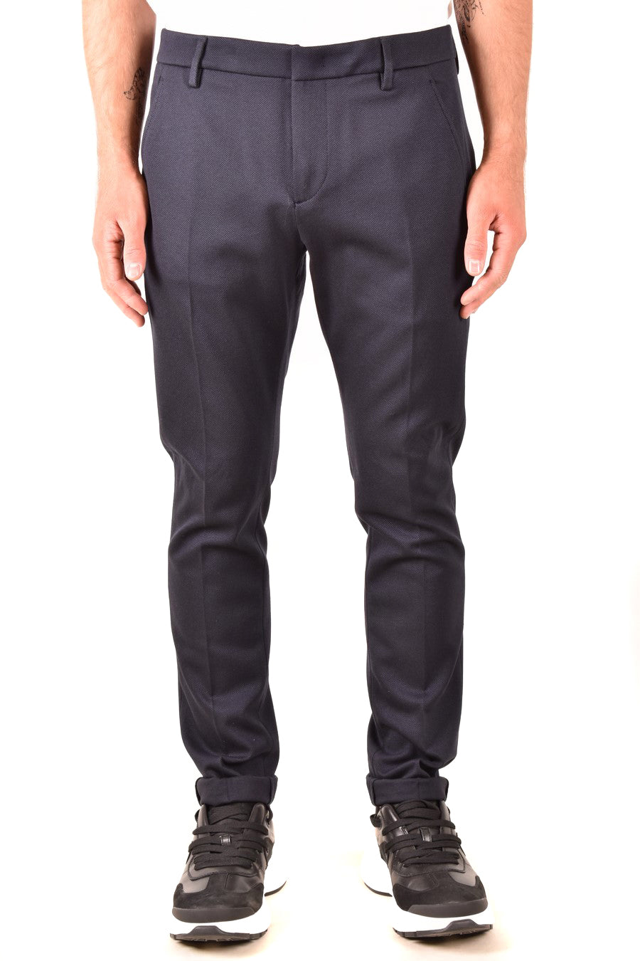 DONDUP-OUTLET-SALE-Trousers BLAU-ARCHIVIST