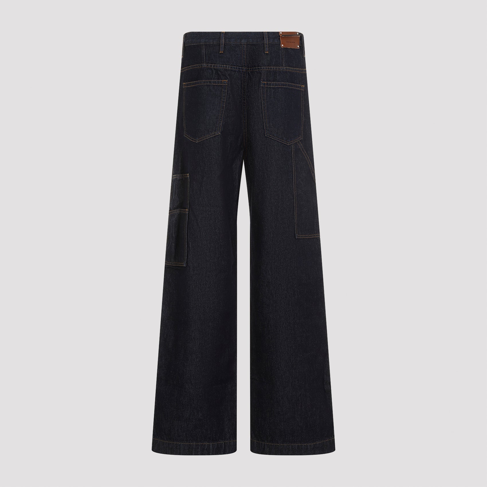 DRIES VAN NOTEN-OUTLET-SALE-Trousers BLAU-ARCHIVIST