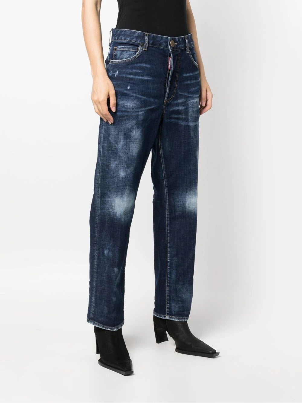 DSQUARED2-OUTLET-SALE-Trousers BLAU-ARCHIVIST