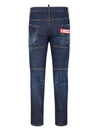 DSQUARED2-OUTLET-SALE-Trousers BLAU-ARCHIVIST