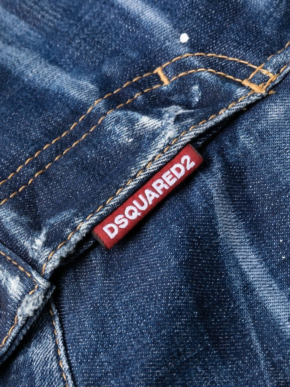 DSQUARED2-OUTLET-SALE-Trousers BLAU-ARCHIVIST